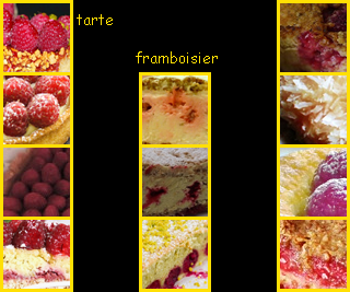 lien recette framboises et NOIX